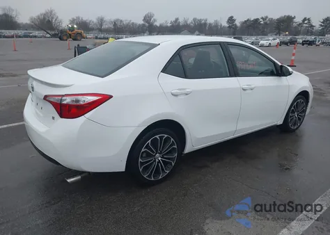 2016 Toyota Corolla S Plus from USA, damaged, VIN 2T1BURHE5GC733937
